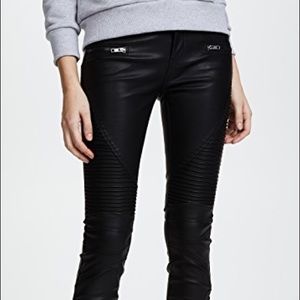 Express Moto Vegan Leather Pants SZ Med
